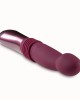 Temptasia Trixie Thrusting Dildo Vibrator - Wine Red