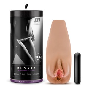 M Elite Soft and Wet - Vibrating Stroker - Renata