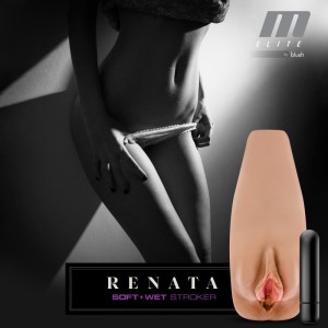 M Elite Soft and Wet - Vibrating Stroker - Renata