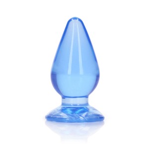 RealRock 3.5 Inch Anal Plug - Blue