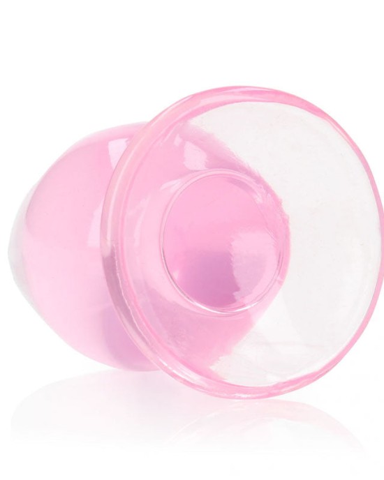 RealRock 3.5 Inch Anal Plug - Pink