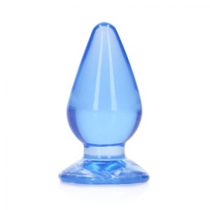 RealRock 4.5 Inch Anal Plug - Blue