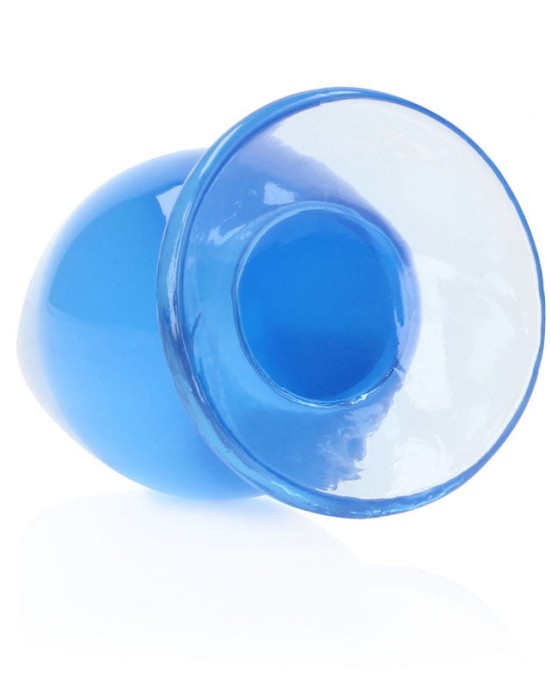 RealRock 4.5 Inch Anal Plug - Blue