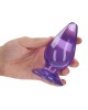 RealRock 4.5 Inch Anal Plug - Purple