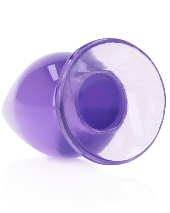 RealRock 4.5 Inch Anal Plug - Purple