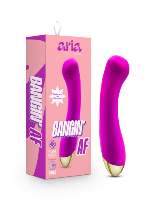 Aria Bangin' AF Vibrator - Purple