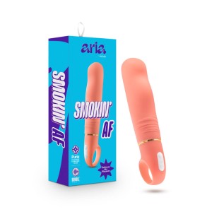 Aria Smokin' AF Vibrator - Coral