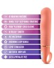 Aria Smokin' AF Vibrator - Coral