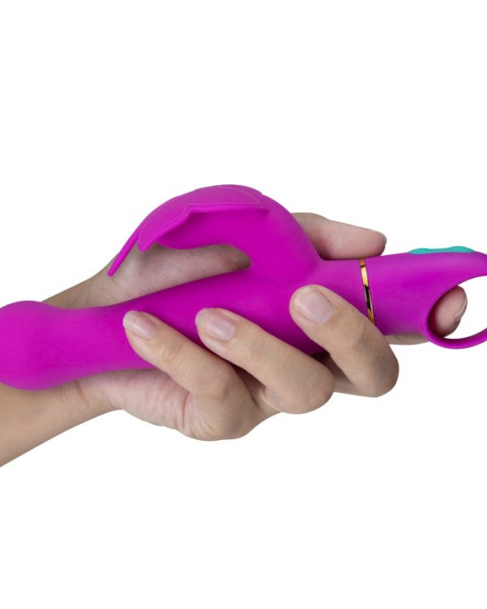 Aria Naughty AF Butterfly Vibrator - Plum