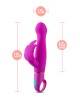 Aria Naughty AF Butterfly Vibrator - Plum