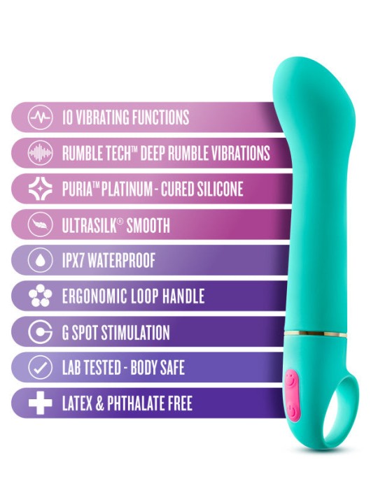 Aria Flirty AF Vibrator - Teal