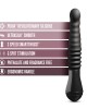 Temptasia Lazarus Thrusting Dildo - Black