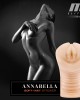 M Elite Soft and Wet - Annabella Vibrating Stroker - Flesh