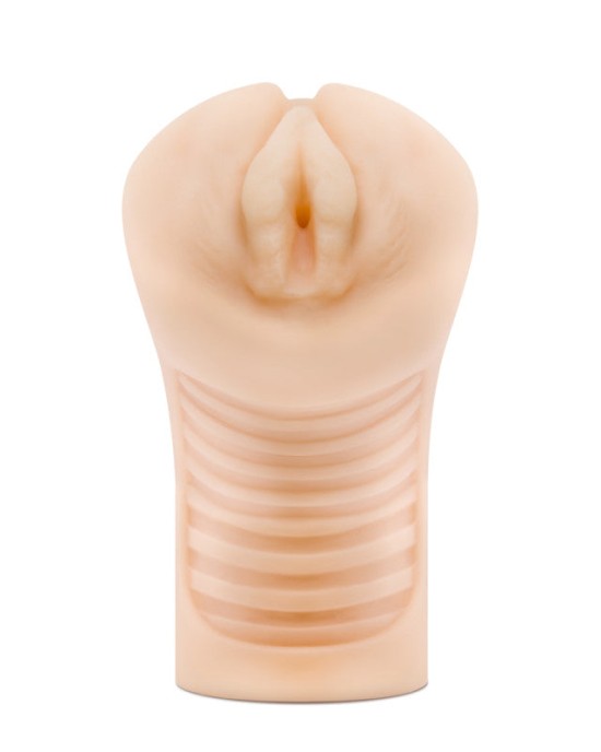 M Elite Soft and Wet - Annabella Vibrating Stroker - Flesh