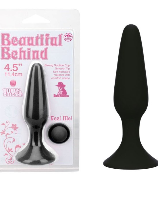 Beautiful Behind Butt Plug - Black