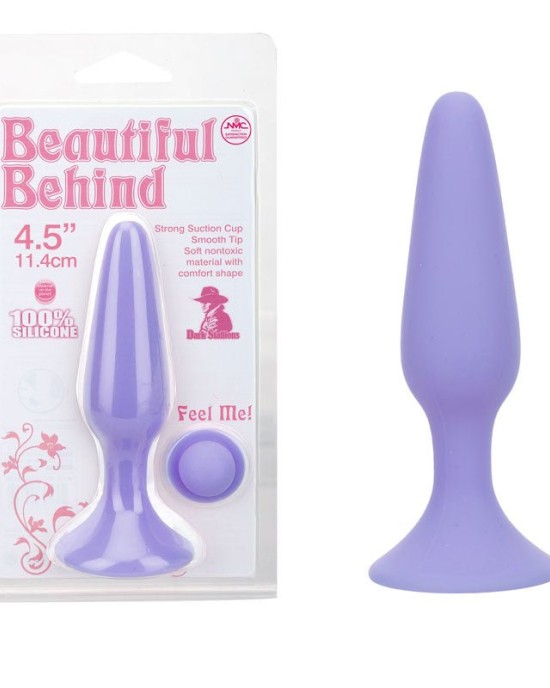 Beautiful Behind Butt Plug - Purple