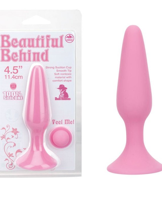 Beautiful Behind Butt Plug - Pink