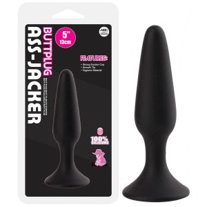 Ass-jacker 5 Inch Butt Plug - Black