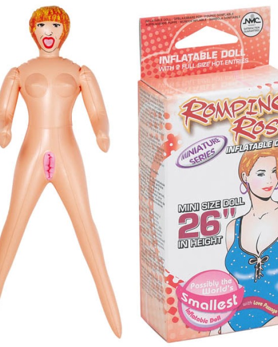 Romping Rosy - Mini Inflatable Love Doll