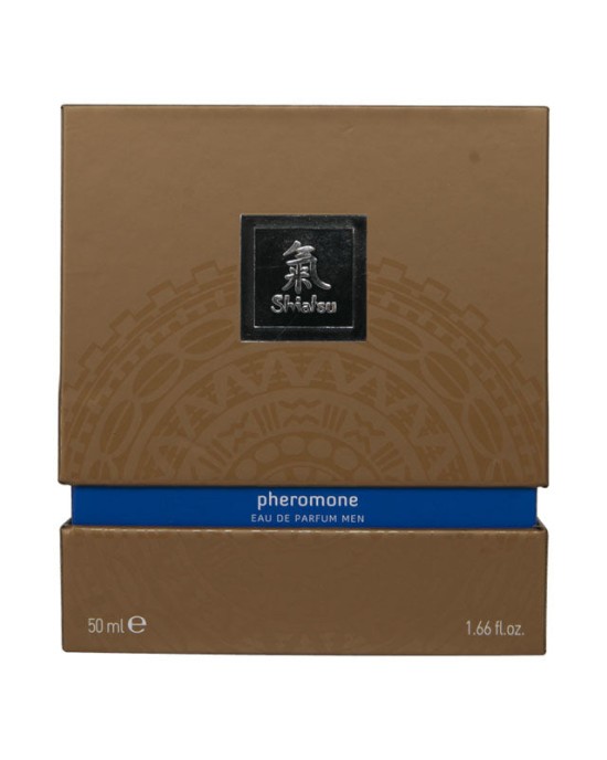 Shiatsu Pheromone Fragrance Men - Dark Blue - 50mls