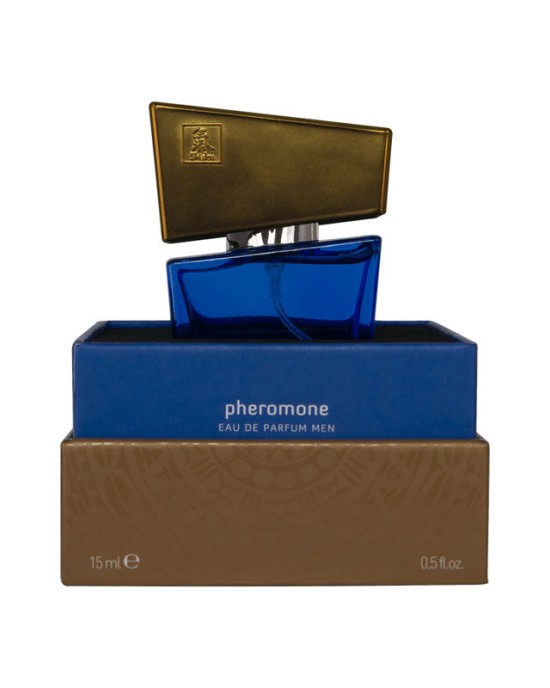 Shiatsu Pheromone Fragrance Men - Dark Blue - 15mls