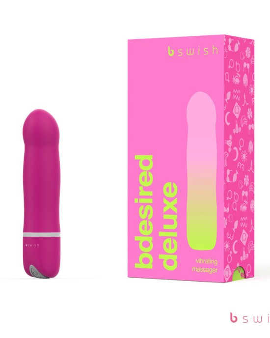 B Swish Bdesired Deluxe Vibrator - Rose