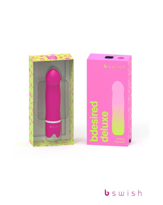 B Swish Bdesired Deluxe Vibrator - Rose