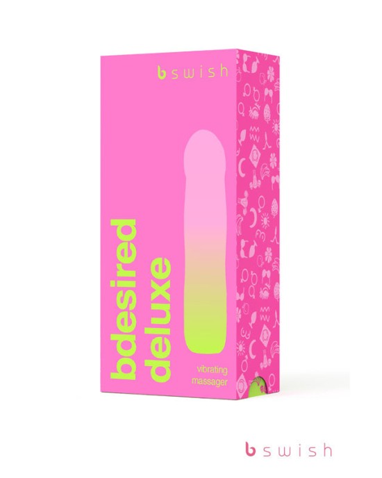 B Swish Bdesired Deluxe Vibrator - Rose