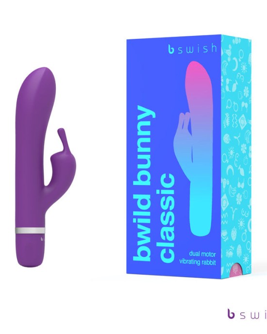 B Swish Massager Bwild Classic Bunny - Purple