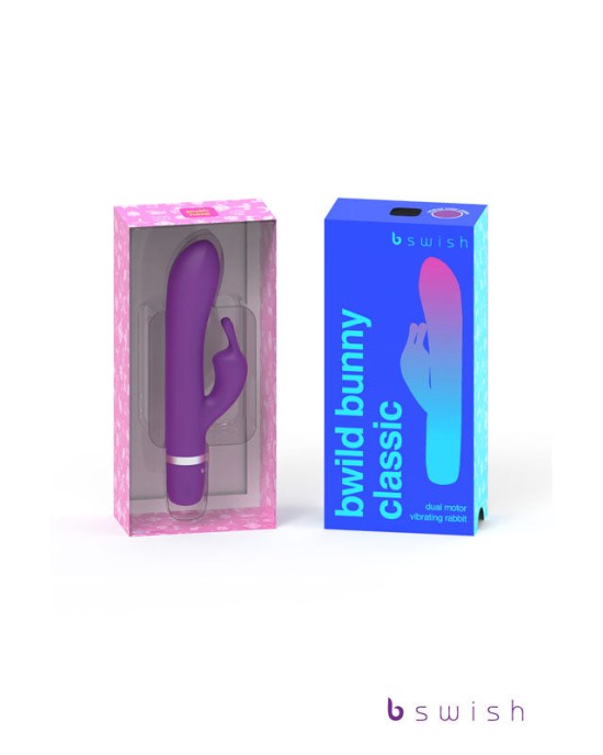 B Swish Massager Bwild Classic Bunny - Purple