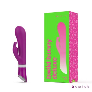 B Swish Bwild Deluxe Rabbit Vibrator - Raspberry