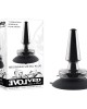 Evolved Beginner Metal Butt Plug - Black