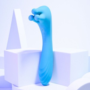 Evolved Heads Or Tails Dual Ended Massager - Blue