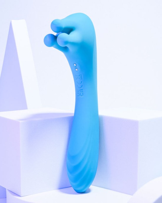 Evolved Heads Or Tails Dual Ended Massager - Blue