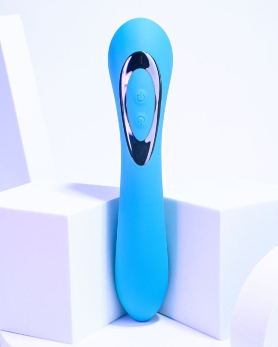 Evolved Heads Or Tails Dual Ended Massager - Blue