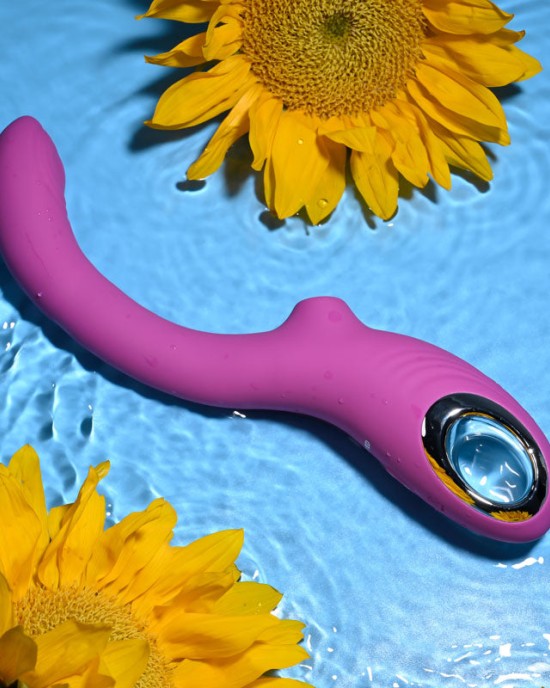 Evolved Strike A Pose G-Spot Vibe with Suction - Pink