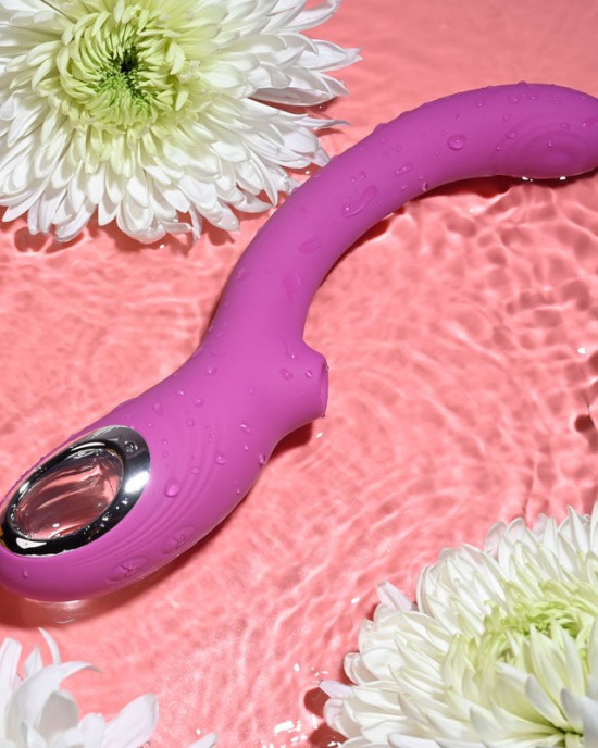 Evolved Strike A Pose G-Spot Vibe with Suction - Pink