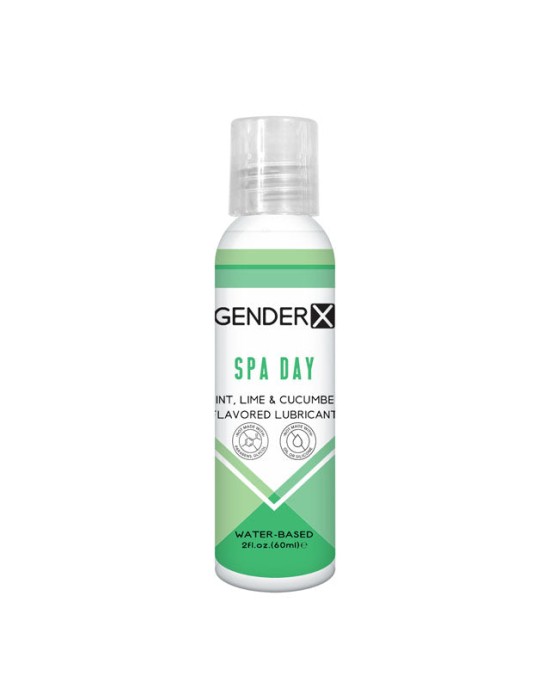 Gender X Spa Day Flavoured Water Based Lube - 60mls