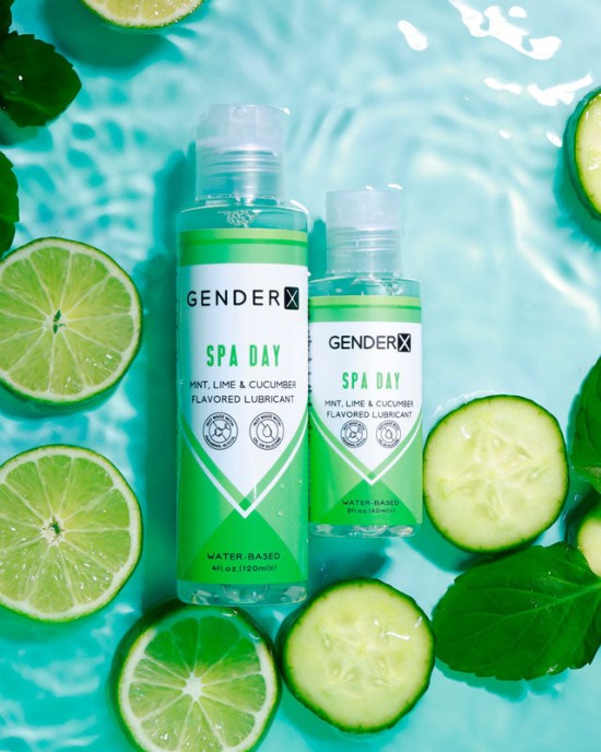 Gender X Spa Day Flavoured Water Based Lube - 60mls