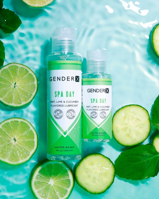 Gender X Spa Day Flavoured Water Based Lube - 120mls