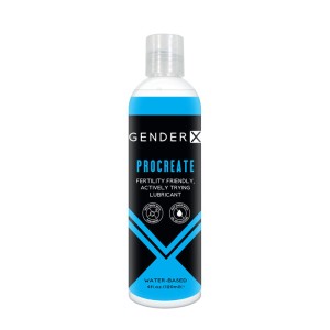 Gender X Procreate Fertility Friendly Water Based Lubricant - 120mls