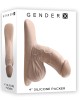 Gender X 4 Inch Silicone Penis Packer Light - Flesh