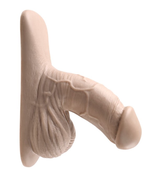 Gender X 4 Inch Silicone Penis Packer Light - Flesh