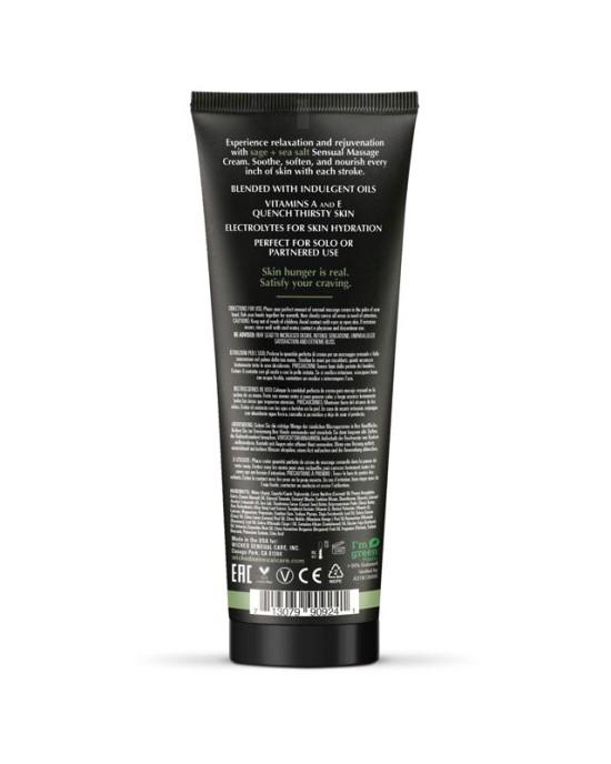 Wicked Sage + Sea Salt Sensual Massage Cream - 120mls