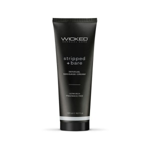 Wicked Stripped + Bare Sensual Massage Cream - 120mls