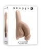 Gender X 4 Inch Penis Packer Light - Flesh