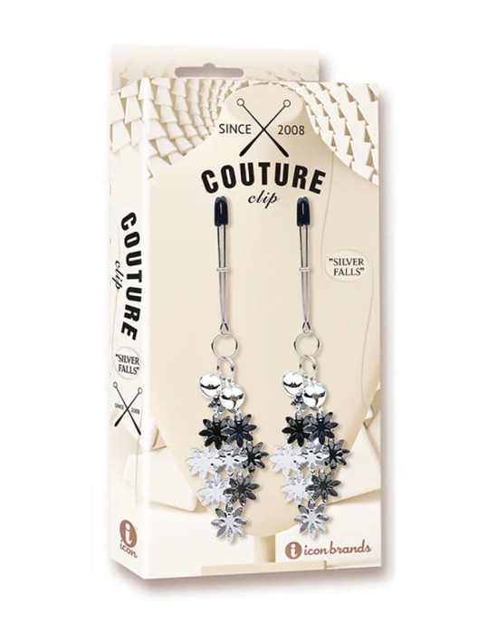 Couture Clip - Silver Falls Nipple Clamps