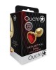 Ouch! Heart Gem Gold Butt Plug - Small