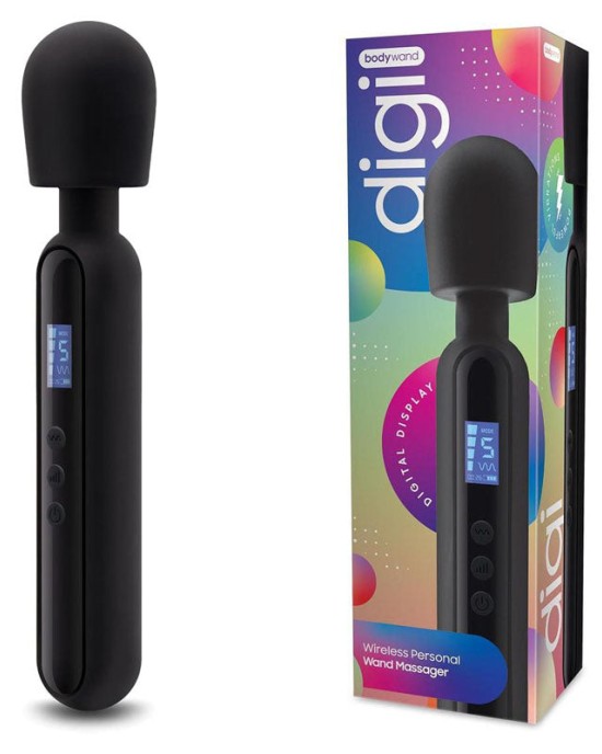 Bodywand Digi Vibrating Massager - Black