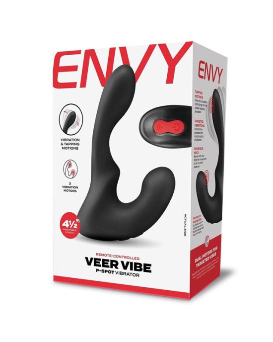 Envy Veer Vibe P-Spot Vibrator with Wireless Remote